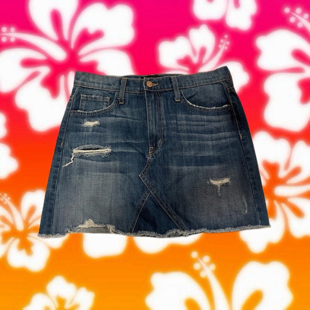 Denim skirt